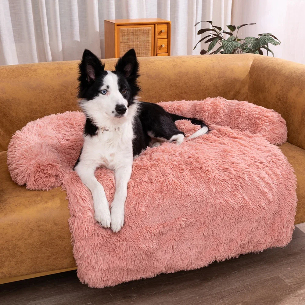 Comfortable Pet Dog Sofa Bed - Soft Home Washable Rug