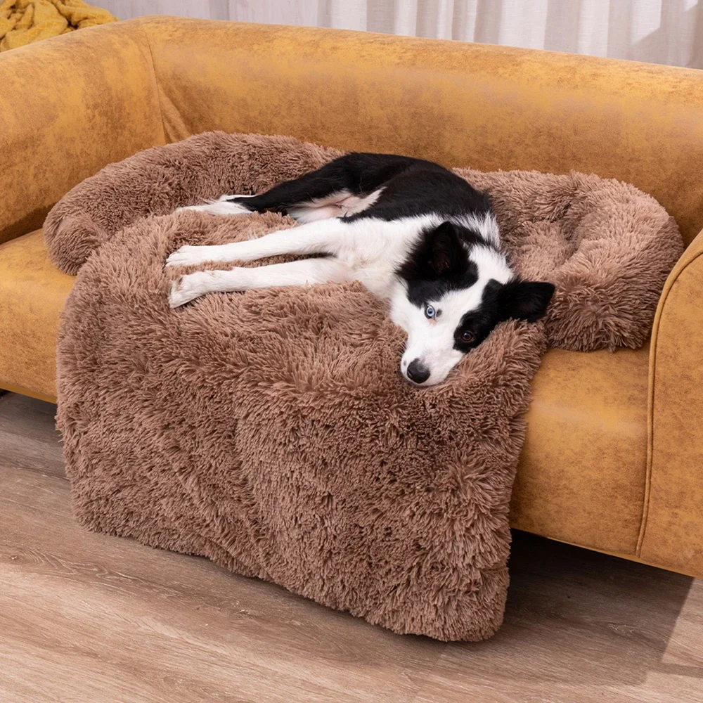 Comfortable Pet Dog Sofa Bed - Soft Home Washable Rug