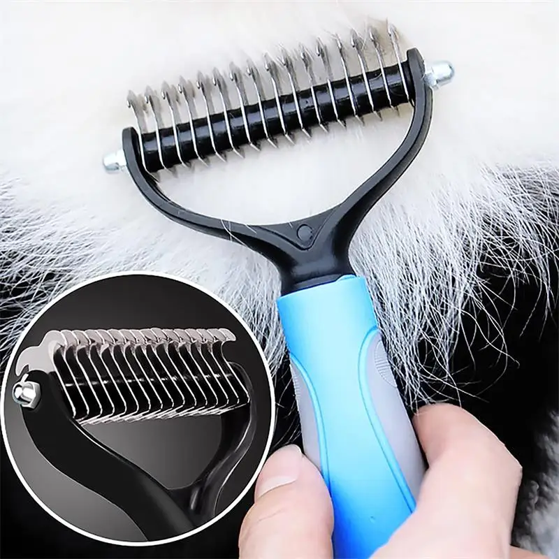 Pet Hair Removal Comb for Dogs and Cats