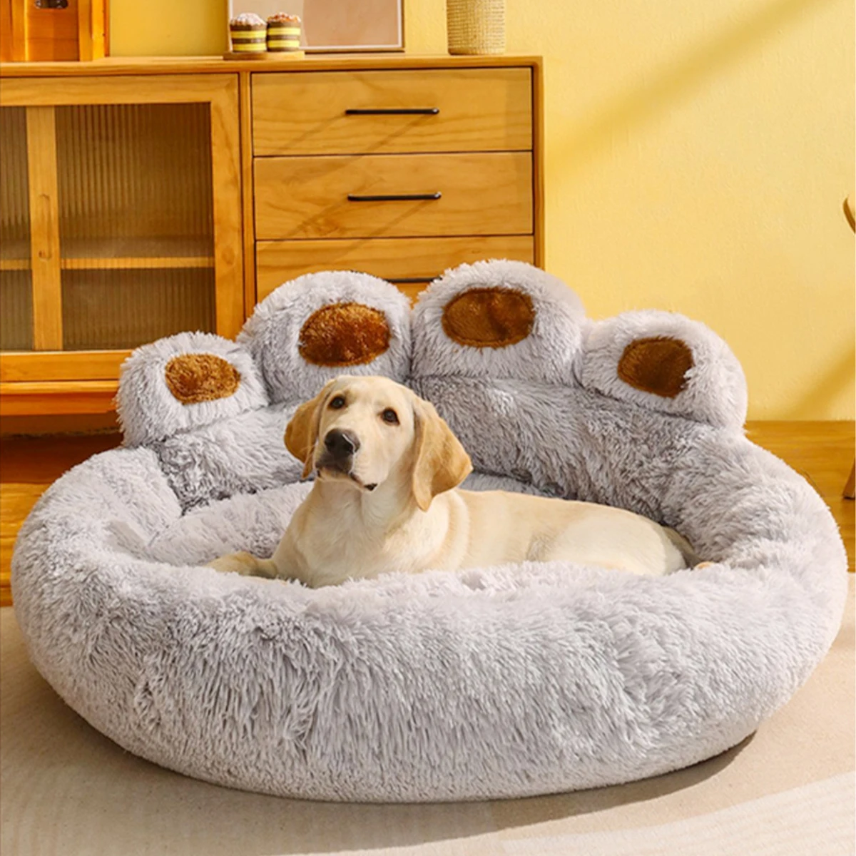 Fluffy Dog Bed - Small Sofa Baskets