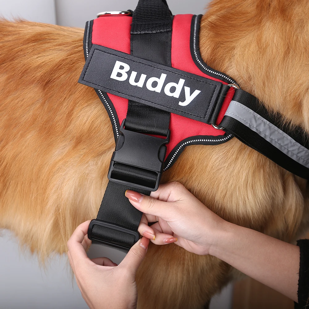 NO PULL Reflective Breathable Pet Harness Vest