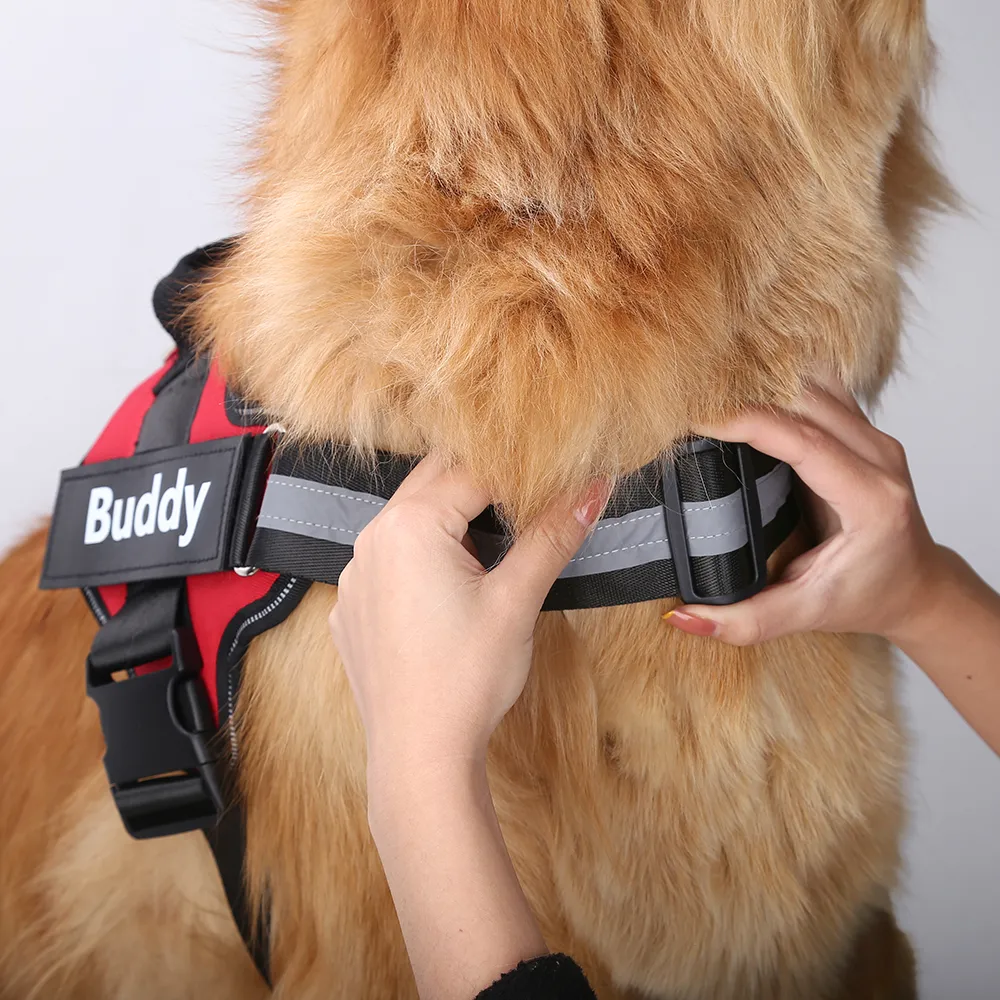 NO PULL Reflective Breathable Pet Harness Vest