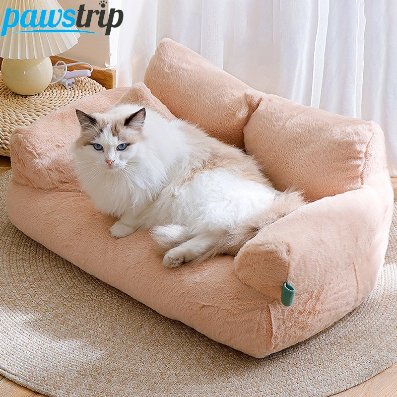 Luxury Cat Bed Sofa - Warm Cat Nest