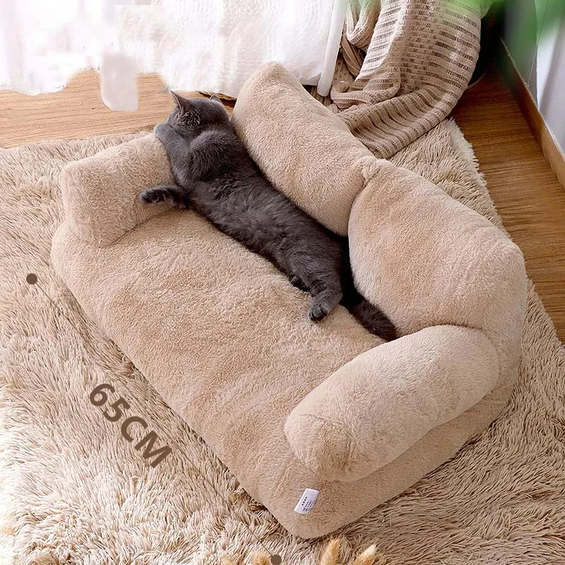 Luxury Cat Bed Sofa - Warm Cat Nest