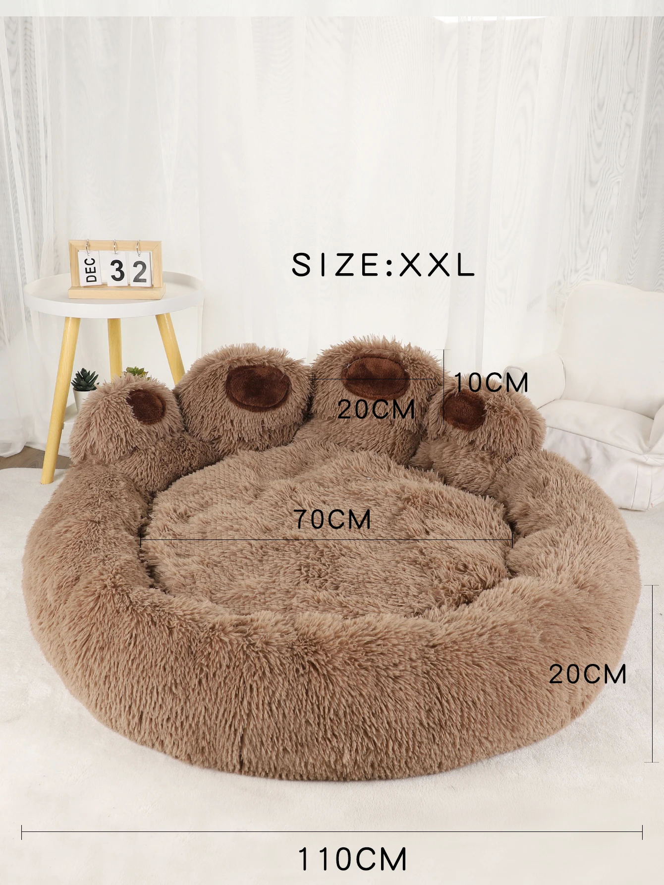 Fluffy Dog Bed - Small Sofa Baskets