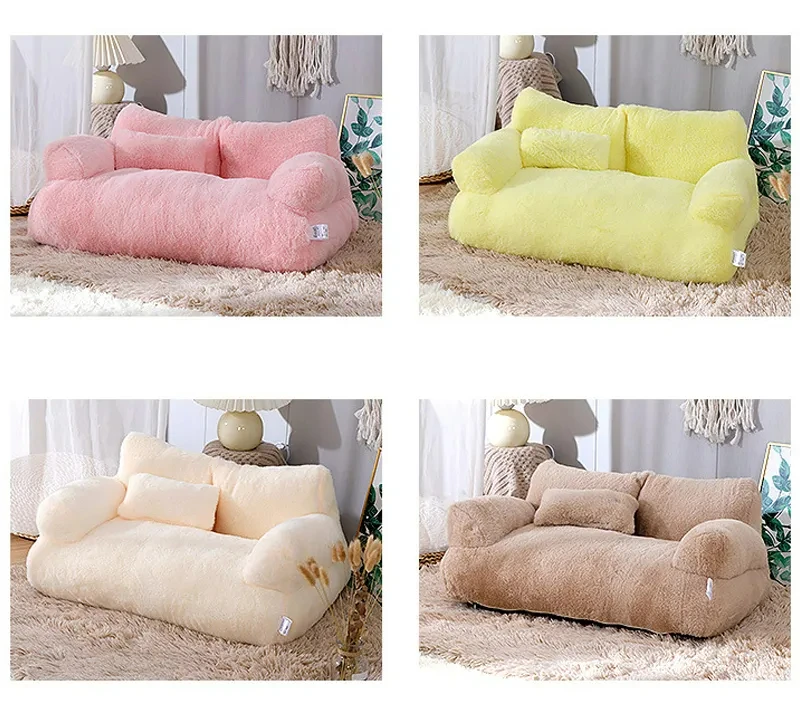 Luxury Cat Bed Sofa - Warm Cat Nest